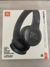 JBL Live 675NC Wireless On Ear Headphones Bluetooth Noise Canceling ANC Open Box