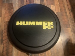 Hummer H3 Rear Spare Tire Wheel Cover Carrier Hard Cover Yellow 06-10