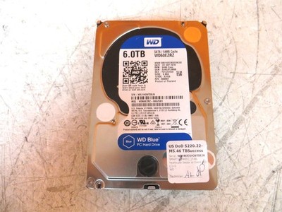 Western Digital WD Blue WD60EZRZ 6TB 5400RPM 3.5'' SATA Hard Drive 