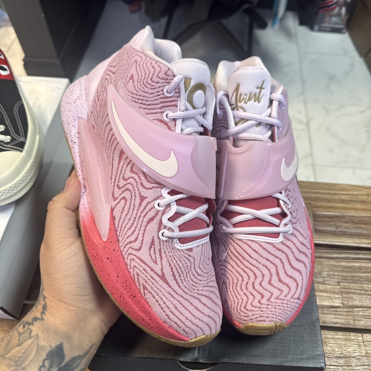 NIKE KD14 AUNT PEARL KD 14 アントパール バッシュ Nike KD 14 