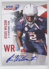2012 Upper Deck USA Football Box Set U-19 National Team Jesus Wilson Auto 0v1