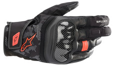 Alpinestars SMX Z Drystar gloves Sz Med - Black/Fluo Red - 3527421-1030-M