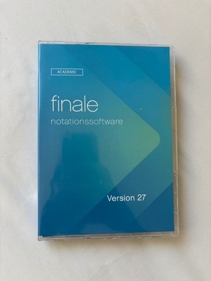 MakeMusic Finale 27 (Academic/Box/Perpetual Product)