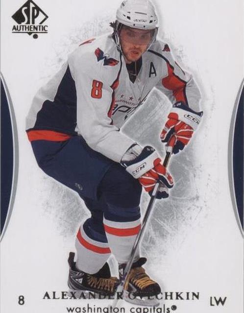 2007-08 SP Authentic - Alex Ovechkin #4 - 1 of 1