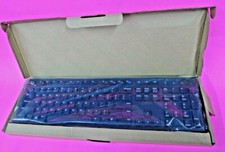 NEW Genuine Dell KB216-BK-US Black Slim Multimedia USB Keyboard Wired G4D2W