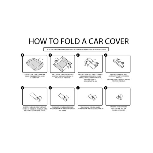 Premium Hail Stone Car Cover suit Volkswagen Multivan Van to 5.1M Window Protect - Picture 10 of 10