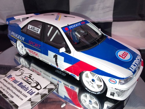 1:18 Otto Models OTT364 Laurent Aiello Peugeot 405 MI16 Super Tourisme 1995 - Picture 4 of 12