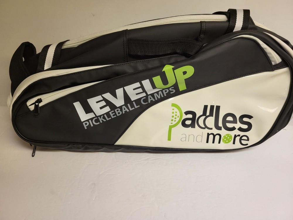 Pickleball Backpack Duffle Multizip Bag Magazine Level Up Pickleball Camps