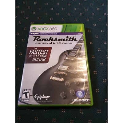 Rocksmith 14 for Xbox 360 tested working,