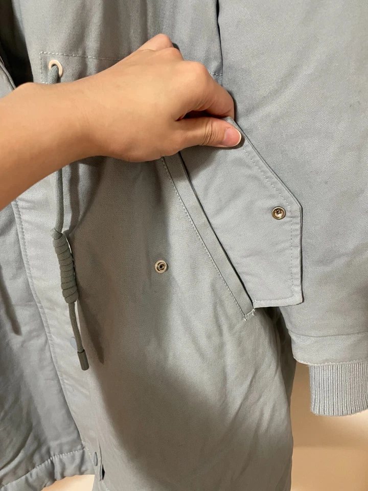 Новый только серый синий женщин парка Куртка Пальто нам размер маленький/средний - Изображение 4 из 4