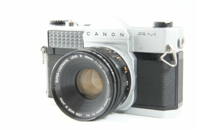 Exc++ Canon Canonflex RM w/SUPER CANOMATIC LENS 50mm f/1.8 [Meter Works] #2720