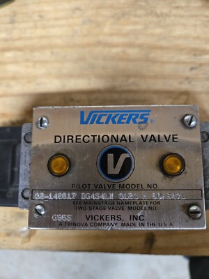 VICKERS DIRECTIONAL CONTROL VALVE 02-148617 Dg4s4lw 012c H 50 5471