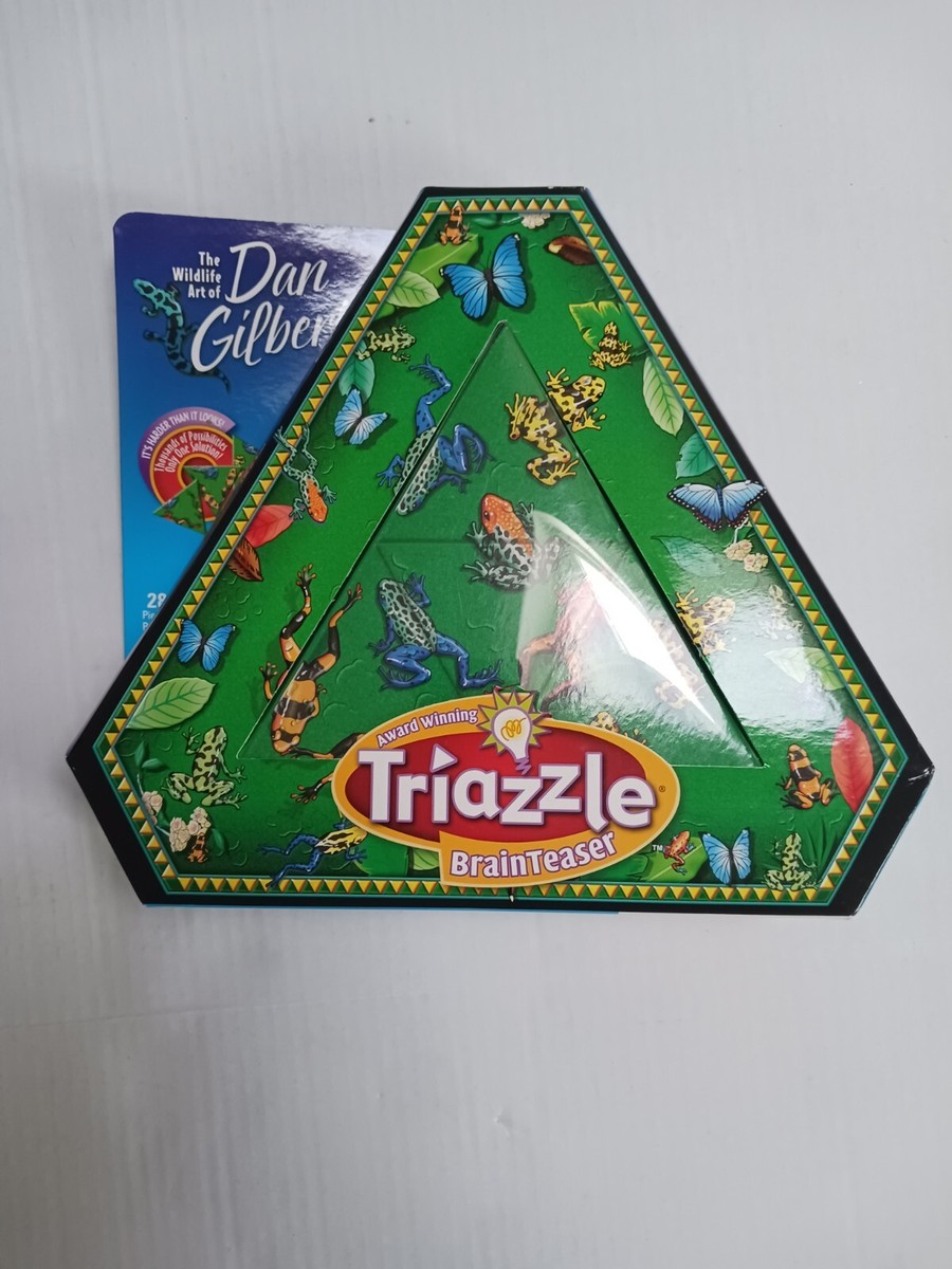 Triazzle Poison Arrow Frogs Rain Forrest Puzzle Dan Gilbert Open