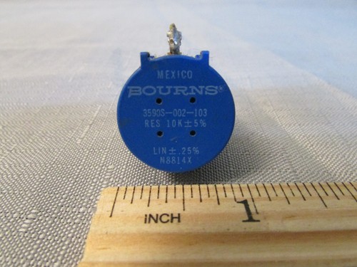 Bourns 3590S-002-103 10-Turn Panel Mount Potentiometer 10k QRP - Picture 2 of 2
