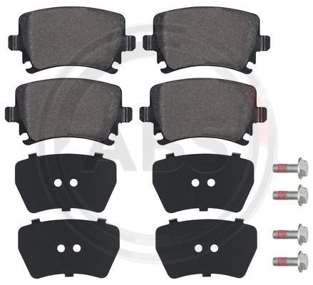 ✅Fits A.B.S. 37411 Brake Pad Set, disc brake  ⭐UK Seller⭐ - Image 5
