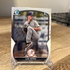 2023 Bowman Chrome Luis Serna 1st  New York Yankees Prospect #BCP-168