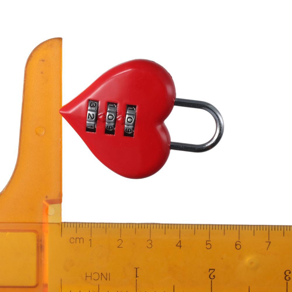 3Pcs Mini Combination Locks Luggage Locks for School Gym, Toolkit and