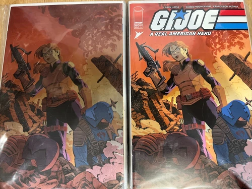 GI Joe #301 | Ethan Young Trade & Foil Variant Set Nm Comic Set Virgin Trade