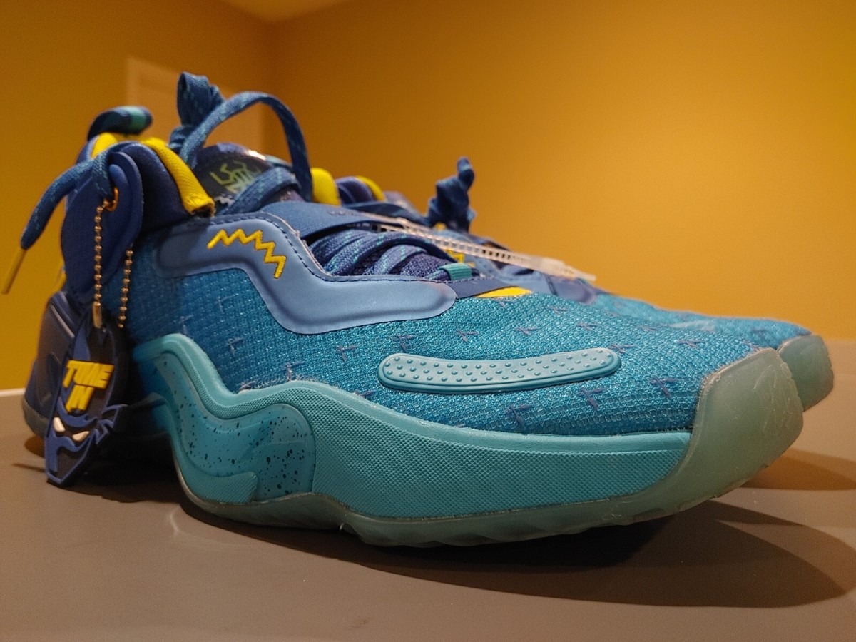 Adidas Ninja x D.O.N. Issue #3 Blue Collab Basketball Shoes