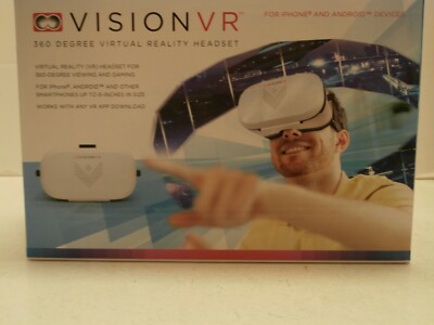 VISION VR 360 DEGREE VIEWING VIRTUAL REALITY HEADSET  BRAND NEW