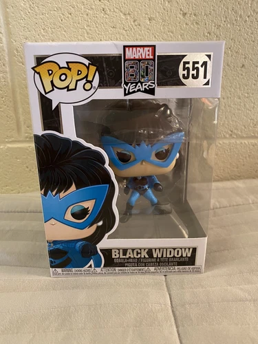 Funko POP! Vinyl Marvel 80 Years Black Widow HTF #551 (1st Appearance)