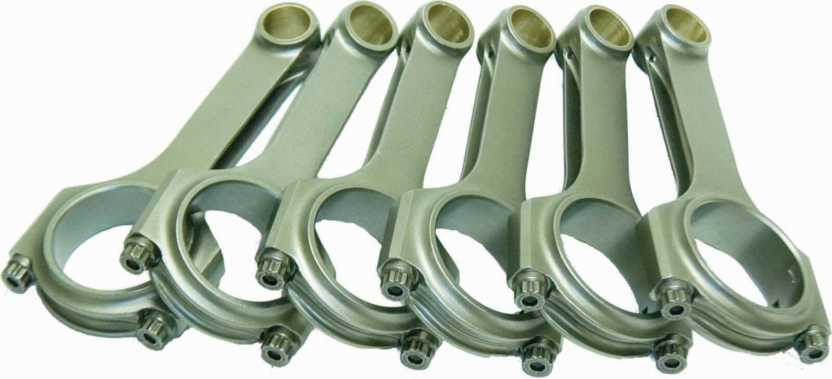 Eagle Toyota 4340 Forged H-Beam Rods - 5.590 Eagle Toyota 4340 Forged H-Beam Rods - 5.590