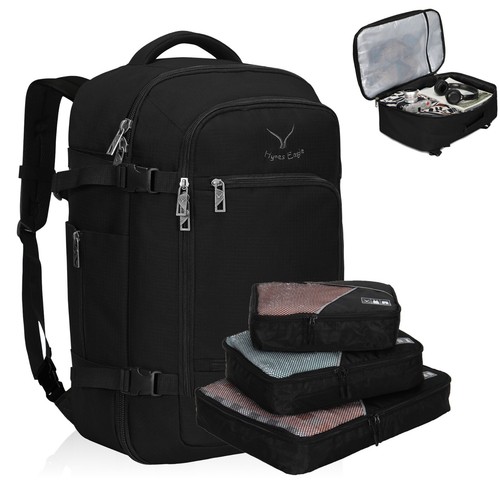 "Mochila de viaje 40L para hombre y mujer maleta aprobada en vuelo 20""" - Imagen 38 de 41