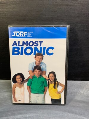 ALMOST BIONIC DVD - Type 1 Diabetes - JDRF - Dr. Aaron Kowalski 8 min SEALED NEW
