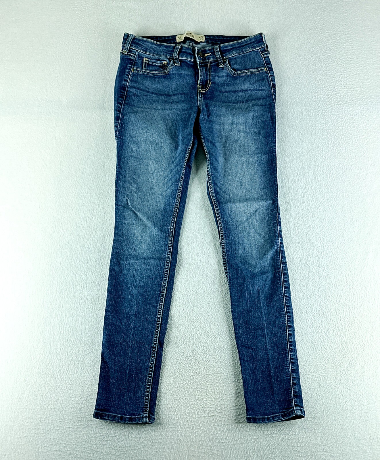Hollister Womens Jeans Blue Tag Size 27/29 (27x27.5) Low Rise Skinny Stretch