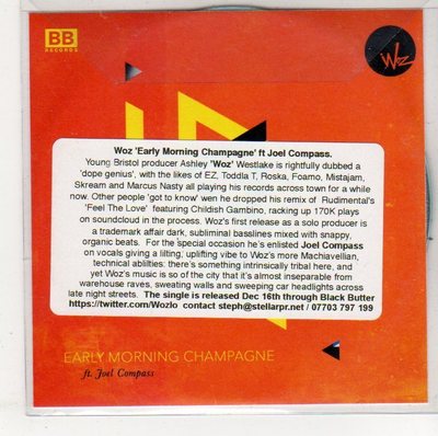 (EP1) Woz, Early Morning Champaigne ft. Joel Compass - DJ CD