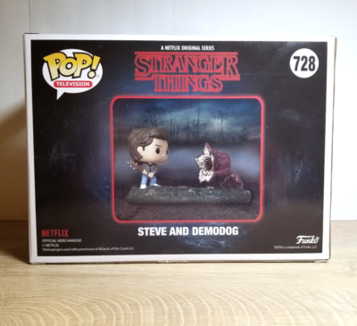 Funko Pop Steve and Demodog #728 Netfix Stranger Things Vinyl