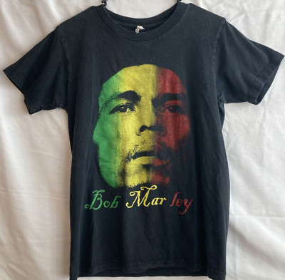 Bob Marley Graphic T Shirt Size S, Pre-Shrunk Cotton