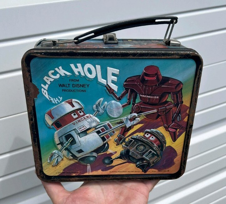 Vintage The Black Hole Walt Disney Productions Lunch Box Aladdin