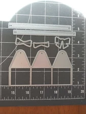 Universal Thin metal die cut tool emboss mini Gift box bow ribbon handle favor 