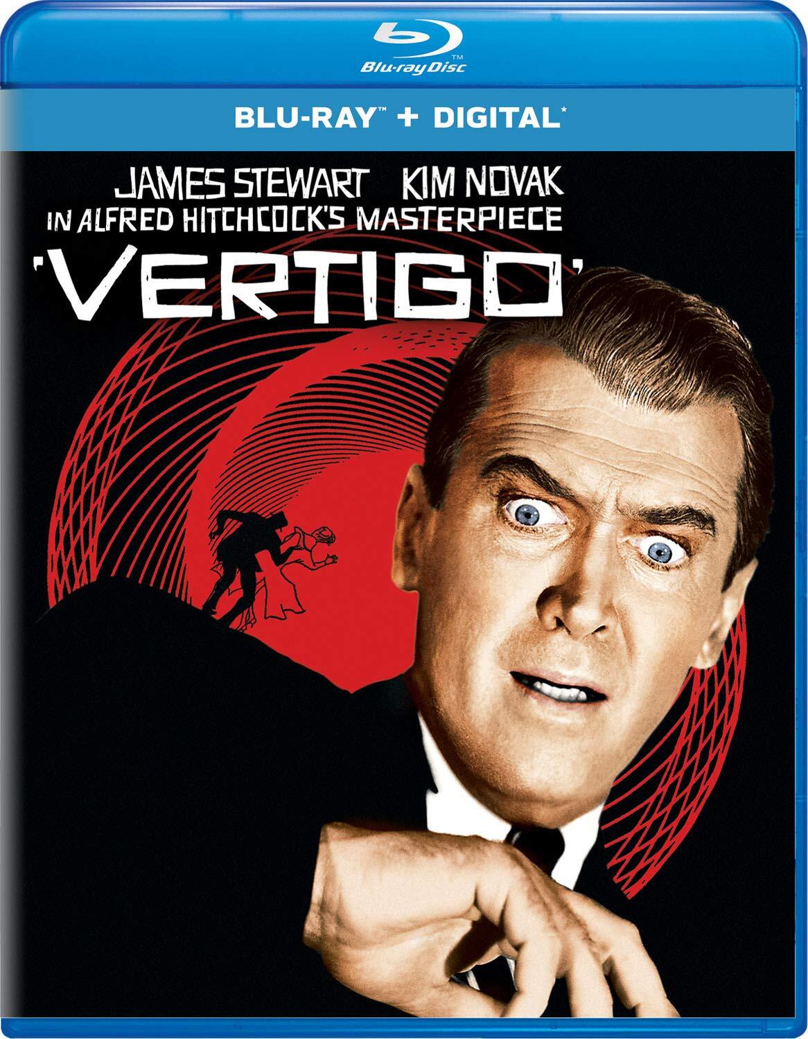 Vertigo (Blu-ray) James Stewart Kim Novak Barbara Bel Geddes Tom Helmore