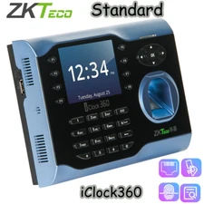 ZKTeco Fingerprint Time Attendance Recorder iclock360 Biometric 8000 Standard
