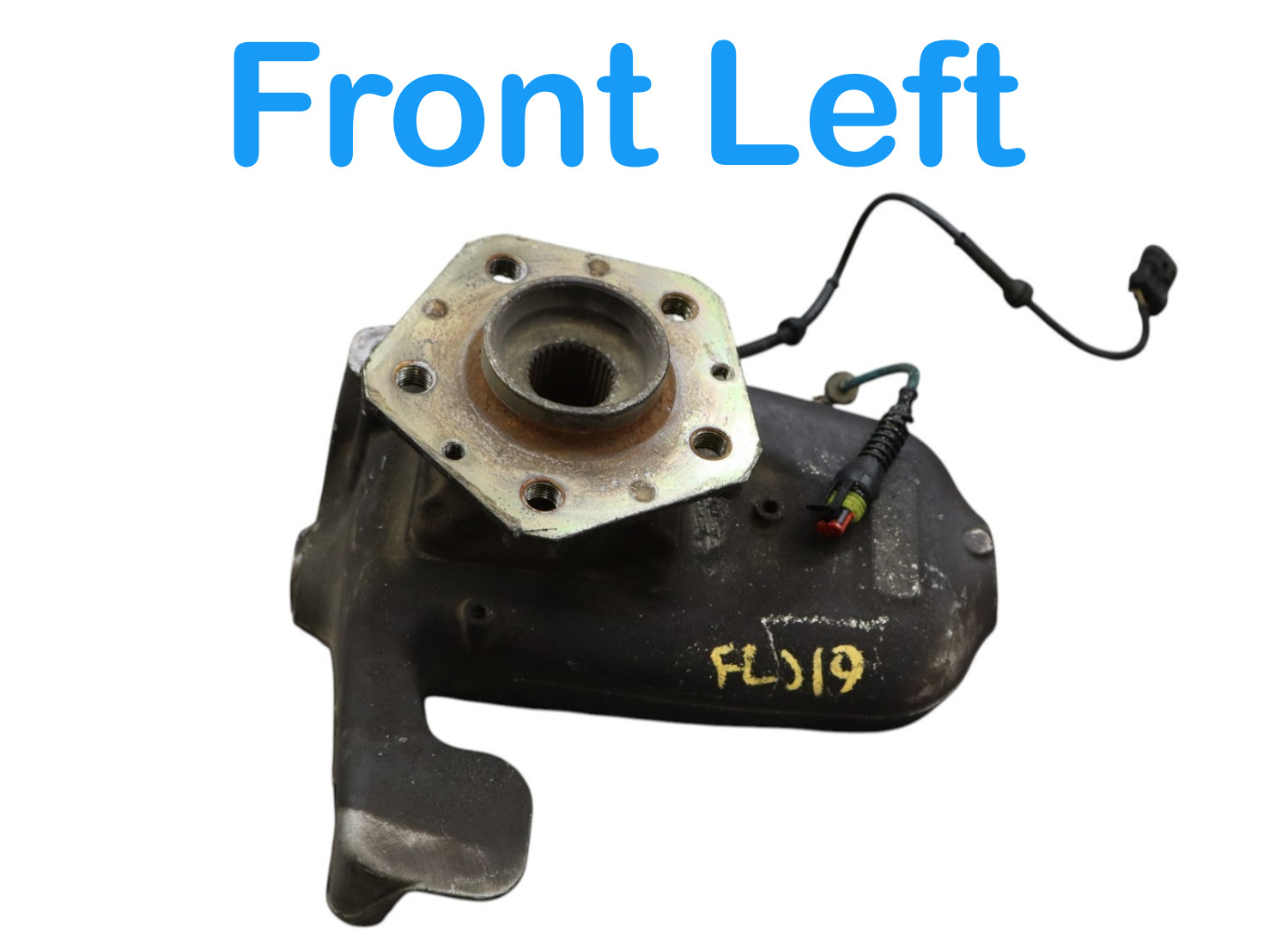 03-10 Maserati Quattroporte M139 Front Left Side Spindle Knuckle Hub Bearing Oem