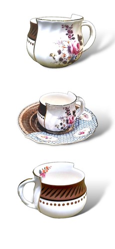 Seletti Hybrid x6 Coffee Cup & Saucer Range NEW/UNUSED £317 RRP -8.5% - Picture 11 of 24