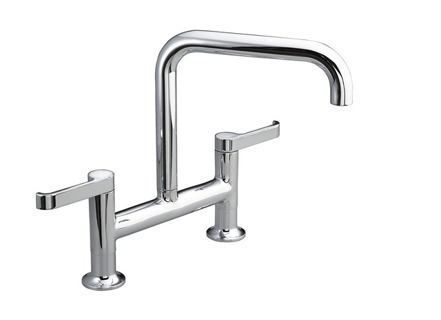 Mico 7703 Cp 4 Hole Kitchen Faucet W Side Spray For Sale Online