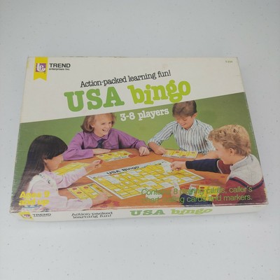 TREND Enterprises Beginner Bingo 1 Bingo Games Combo Set 8-1/2 x 7-3/4 x 10-1/4 in TREND Enterprises Beginner Bingo 1 Bingo Games Combo Set 8-1/2 x 7-3/4 x 10-1/4 in
