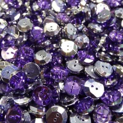 Kleine 10 mm Glitzer Knöpfe Edelstein glänzend facettiert Spiegel 6 Farben KAUFEN 4 8 oder 16 160D