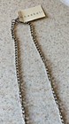 VINTAGE m. haskell BLUE, SILVER, & GOLD TONE NECKLACE — photo 4
