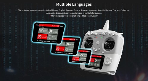 RadioLink T12D 12CH RC Transmitter 2.4G R12F Receiver for Drone Car Boat - Picture 11 of 29