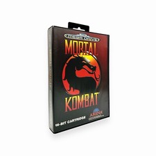 Thumbnail of ebay&reg; auction 166229976848 | Sega Mega Drive Spiel : Mortal Kombat - OVP Modul | 16-Bit Cartridge