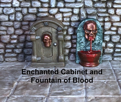 HAND PAINTED ROOM OF DOOM #1- Works with Dwarven Forge & DnD D&D - Picture 6 of 7