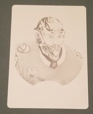 MARTIN JONES 1/1 2021-22 O-Pee-Chee Retro Black Printing Plate #133 Sharks OPC