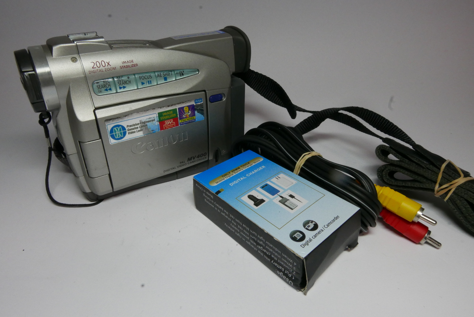 Canon MV400 PAL Mini DV Firewire DV Output for Editing Tested Camcorder