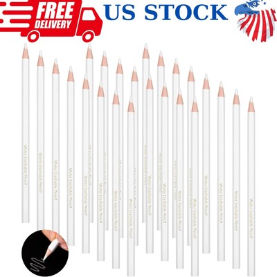 Sewing White Fabric Pencil Bulk 24 PCS Dress Marker Tailor Pencil Water