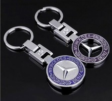für 2 Stück 3D Mercedes Benz Auto Logo Schlüsselanhänger Zubehör Schlüsselring für 2 Stück 3D Mercedes Benz Auto Logo Schlüsselanhänger Zubehör Schlüsselring