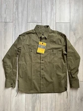 BR28219 Buzz Rickson's Utility N-3 Shirt USN Us Army Vintage Made in Japan